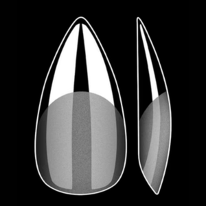 Vayve Soft Gel Nail Tips – Half Matte Pre Buff & Full Clear, 120 Pcs (12 Sizes)