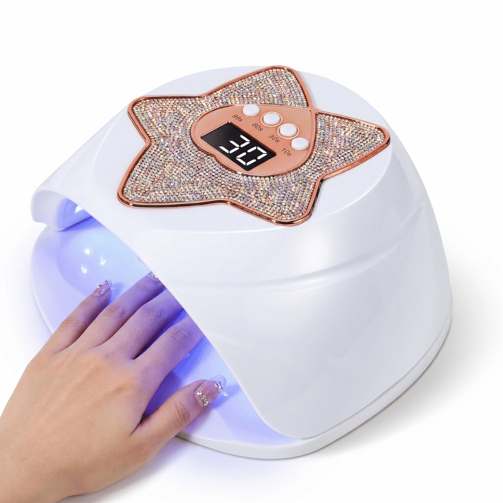 UV Lamp Nail Dryer QY7 – 268W Nail Lamp with 57 LEDs & Smart Sensor