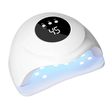UV Lamp Nail Dryer 72W with Smart Sensor, LCD Display & Removable Base