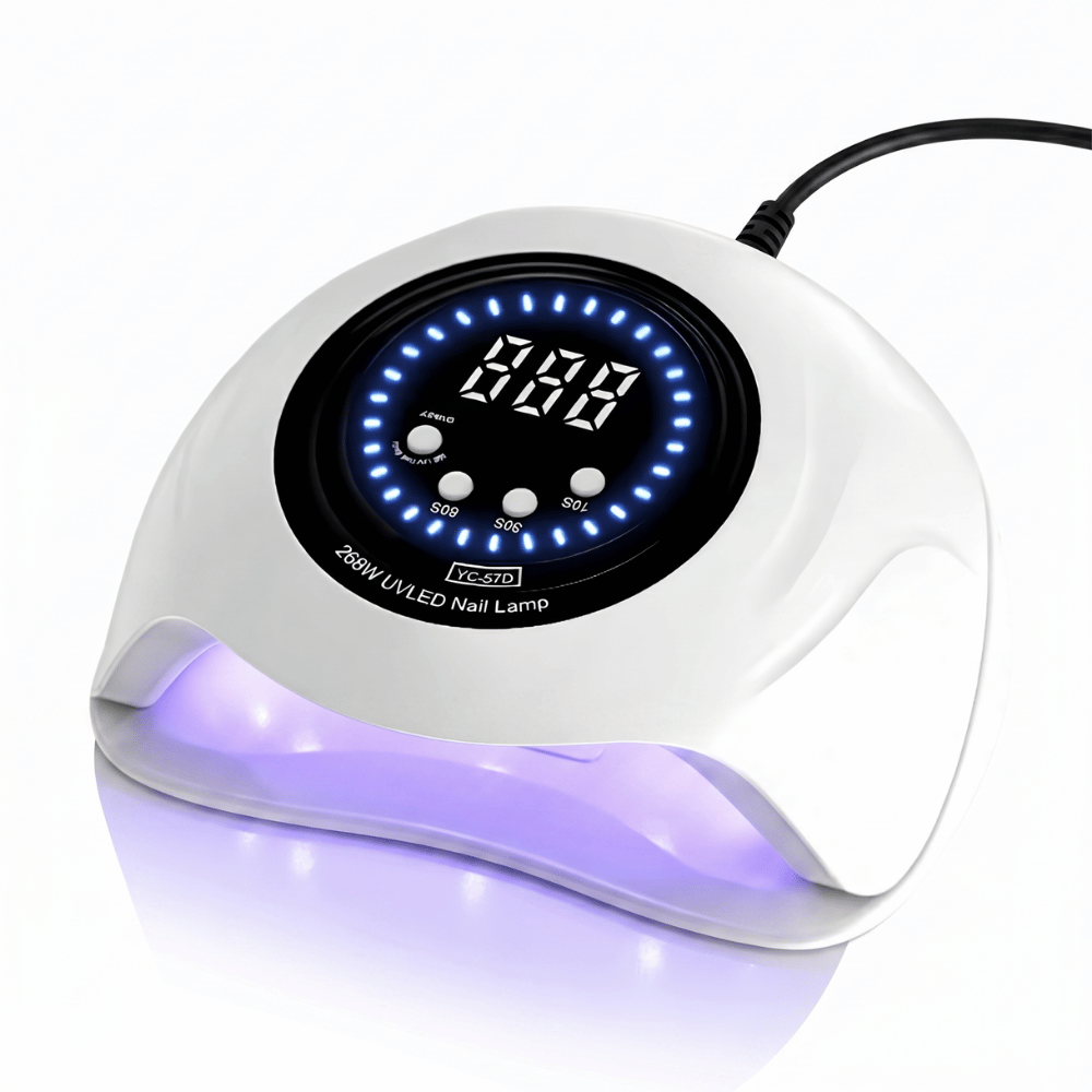 UV Lamp Nail Dryer YC-57D – 268W Nail Lamp with 57 LEDs & Smart Sensor