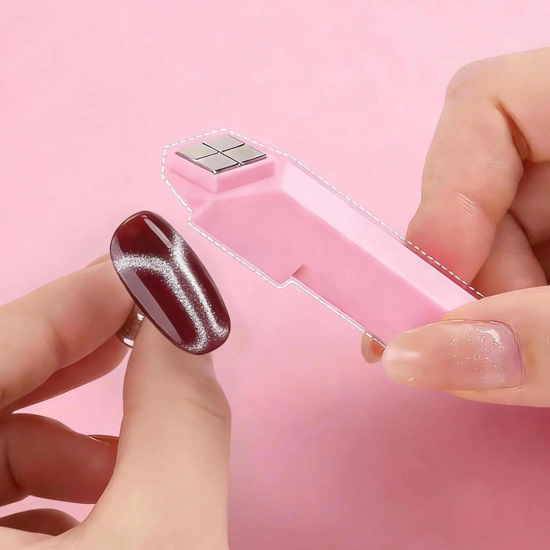 Vayve 2pcs 3-in-1 & 4-in-1 Cat Eye Nail Magnet Pen Set