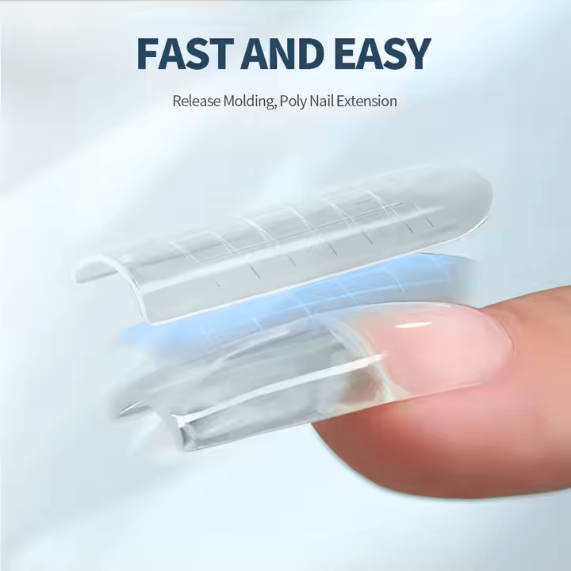 Vayve Poly Nail Gel Extension Kit with 2 Polygel, Nail Tips, Filer & Brush – DIY Nail Extension Kit