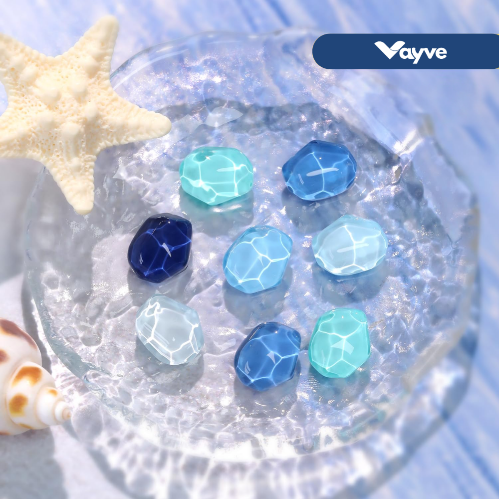 Vayve Oceana Blue Gel Polish Set – 6 Ocean-Inspired Shades