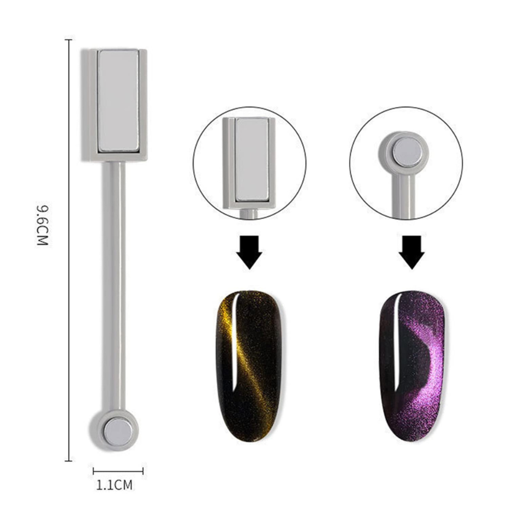 Vayve 10pcs Cat Eye Nail Magnet Tool Set for Magnetic Gel Polish Designs