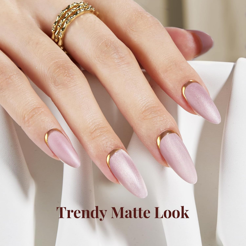 Vayve 3-in-1 Nail Essential Set – Base Coat + Matte & Shiny Top Coat Combo