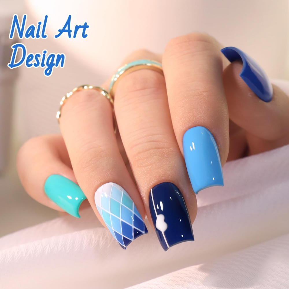 Vayve Oceana Blue Gel Polish Set – 6 Ocean-Inspired Shades