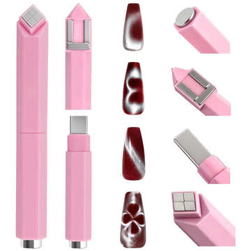 Vayve 4 in 1 Cat Eye Nail Magnet Tool for Magnetic Gel Designs