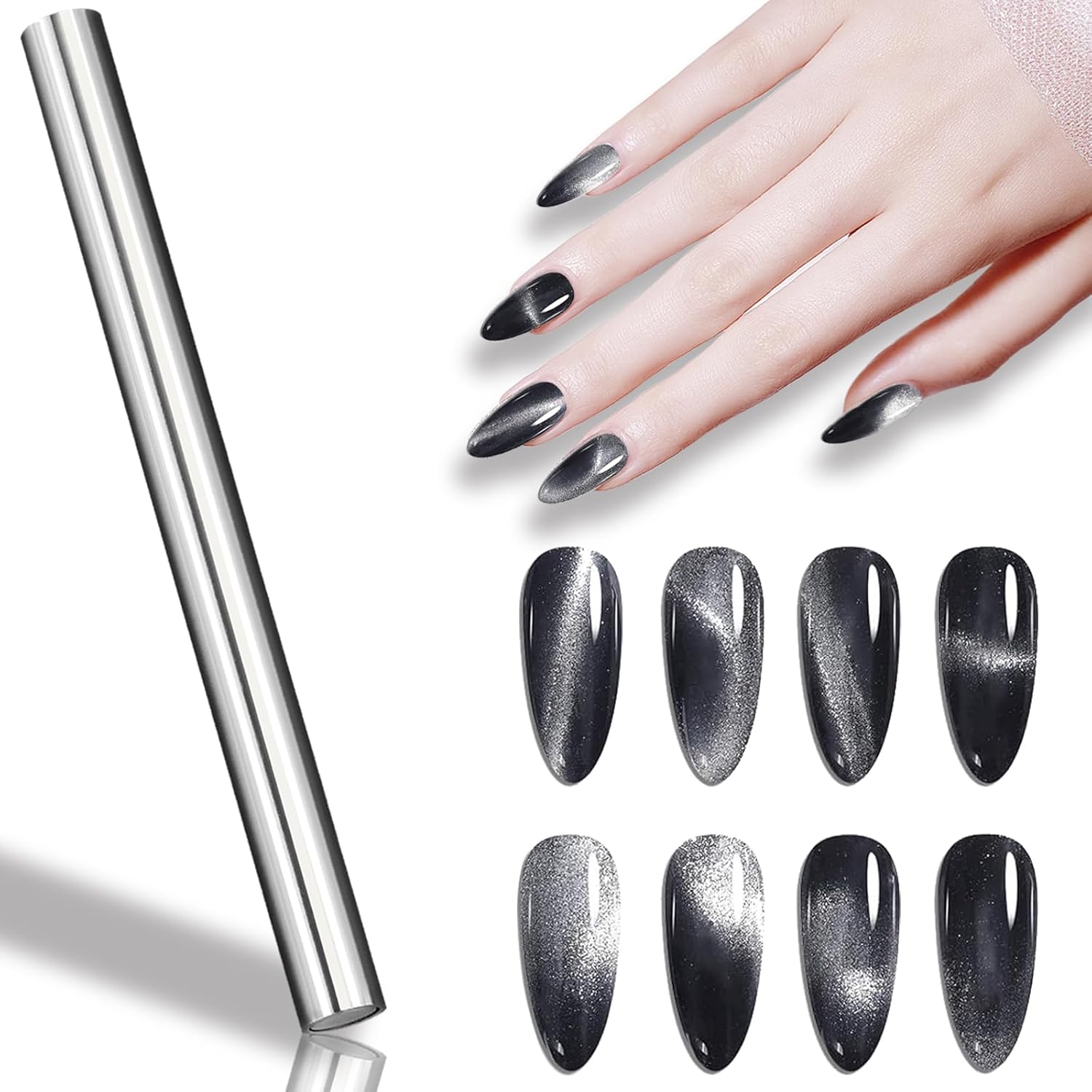 Vayve Double Head Cat Eye Nail Magnet Tool for Magnetic Gel Designs