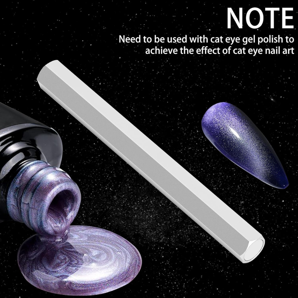 Vayve Hexagonal Cat Eye Nail Magnet Pen Magnetic Tool