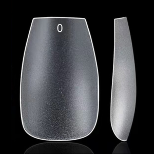 Vayve Soft Gel Nail Tips – Full Cover Matte, Half Matte & Clear Nail Extension Tips (300 Pcs)