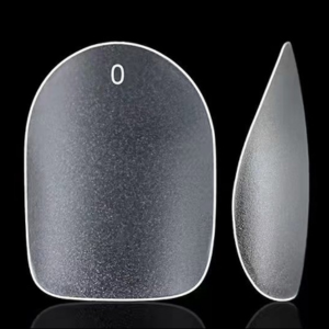 Vayve Soft Gel Nail Tips – Full Cover Matte, Half Matte & Clear Nail Extension Tips (300 Pcs)