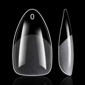 Vayve Soft Gel Nail Tips – Full Cover Matte, Half Matte & Clear Nail Extension Tips (300 Pcs)