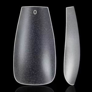 Vayve Soft Gel Nail Tips – Full Cover Matte, Half Matte & Clear Nail Extension Tips (300 Pcs)