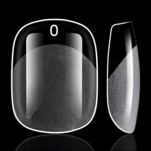 Vayve Soft Gel Nail Tips – Full Cover Matte, Half Matte & Clear Nail Extension Tips (300 Pcs)