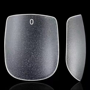 Vayve Soft Gel Nail Tips – Full Cover Matte, Half Matte & Clear Nail Extension Tips (300 Pcs)