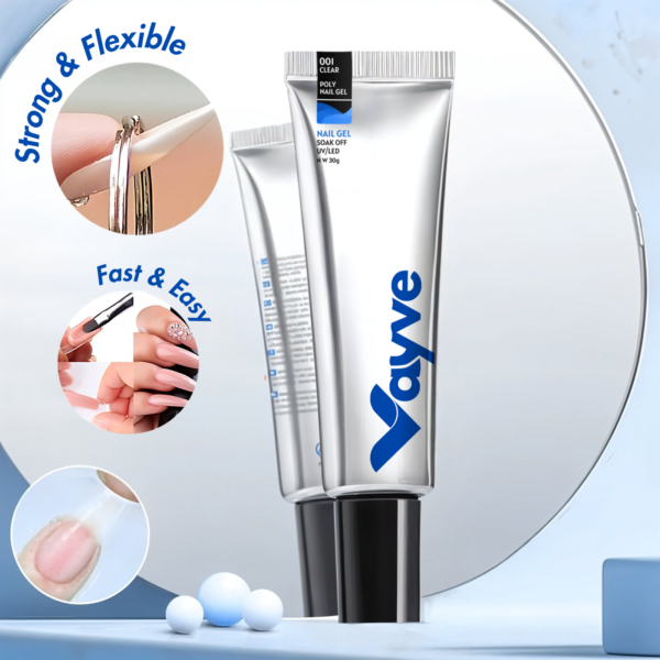 Vayve Polygel – Strong, Flexible & Lightweight Nail Extension Gel - Image 2