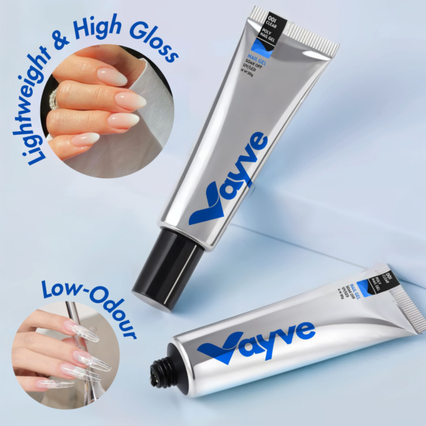 Vayve Polygel – Strong, Flexible & Lightweight Nail Extension Gel - Image 4