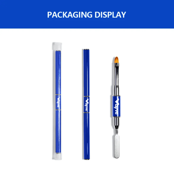 Vayve Dual-Ended Spatula & Brush Tool – Poly Gel Application - Image 5